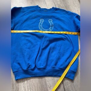 Indianapolis Colts bedazzled Sweater NFL Sports crew neck